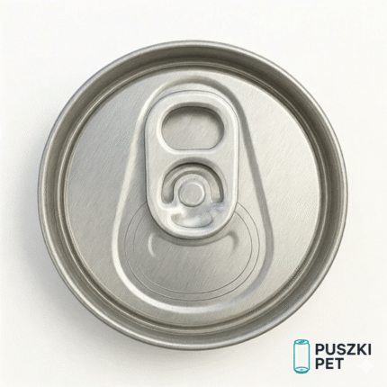 Wieczko do puszek PET srebrne – 100 szt. (metalowe)